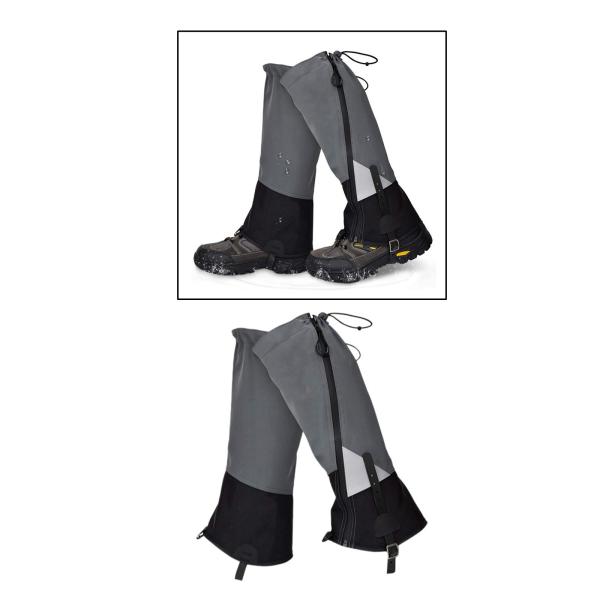 レッグゲイター 通気性 ハイキングブーツカバー 登山 アウトドア スキー S