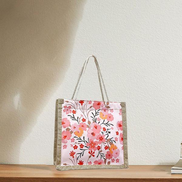 レディース トートバッグ 旅行用トート カジュアルハンドバッグ 仕事用 レジャー用 春 夏 ダークピンク ジッパー付き