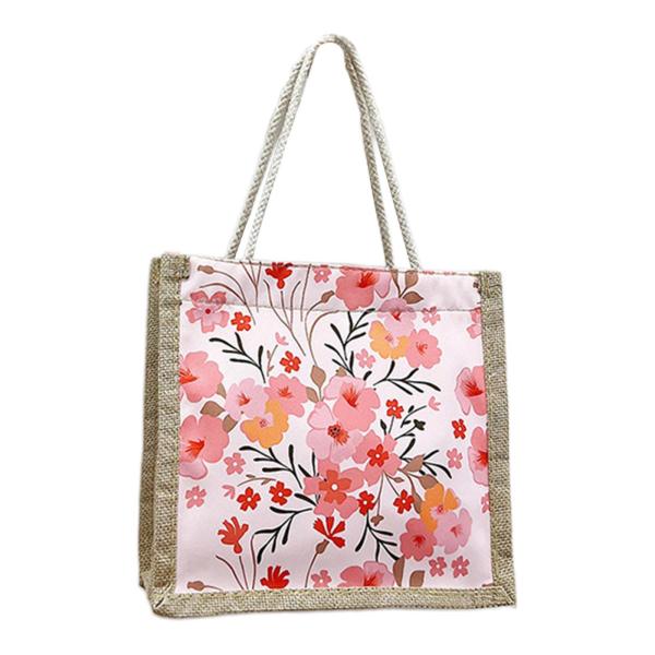 レディース トートバッグ 旅行用トート カジュアルハンドバッグ 仕事用 レジャー用 春 夏 ダークピンク ジッパー付き