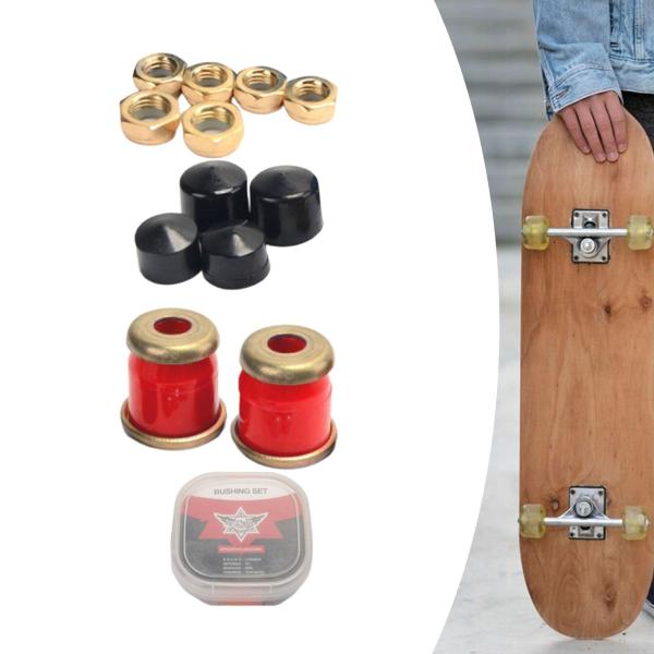 スケートボード トラック ブッシング PU ブッシング ピボット カップ スムーズなライディング ショック パッド スタイル D