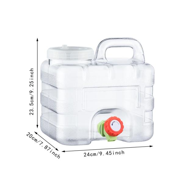 水容器 ウォーターキャリア 7.5L 栓付き ウォータータンク お手入れ簡単 コンパクト キャンプ用 ウォータージャグ キャンプ用ウォーターボトル