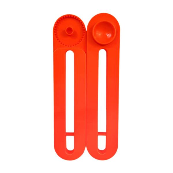 ローラースキッドプレスと強化剤、90-270度調整可能なフラットフィギュアスケートプレスローラー、スケートトレーニング機器 , 赤