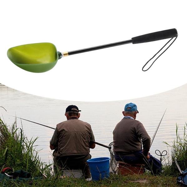 釣り投げスプーン中空デザイン釣りアクセサリーロング餌スプーン