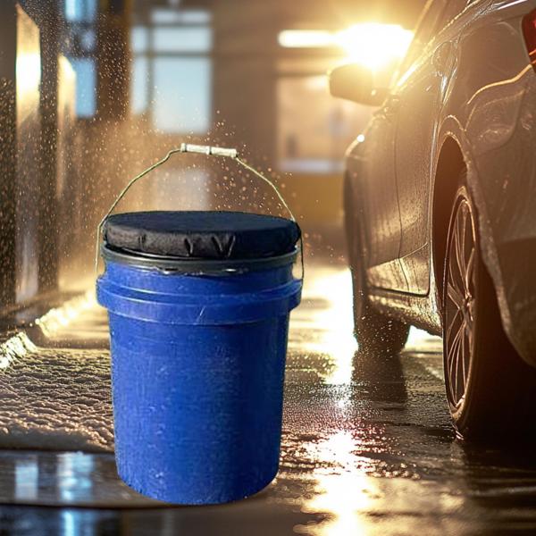 12.16インチ5ガロンのスイベルバケツ蓋付きのパッド入りトップ360度回転洗浄用汎用性のあるアクセサリー防水カバー