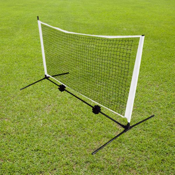 5フィートミニピクルボールネット練習機器クイックセットアップテニスピクルスボールネット用屋内裏庭のトレーニングテニス