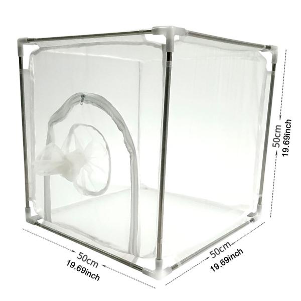 蝶の生息地メッシュケージ装飾用ケージハウス通気性カバーは、裏庭農場のための多機能エンクロージャーテラリウムネット