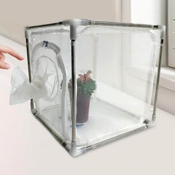 蝶の生息地メッシュケージ装飾用ケージハウス通気性カバーは、裏庭農場のための多機能エンクロージャーテラリウムネット