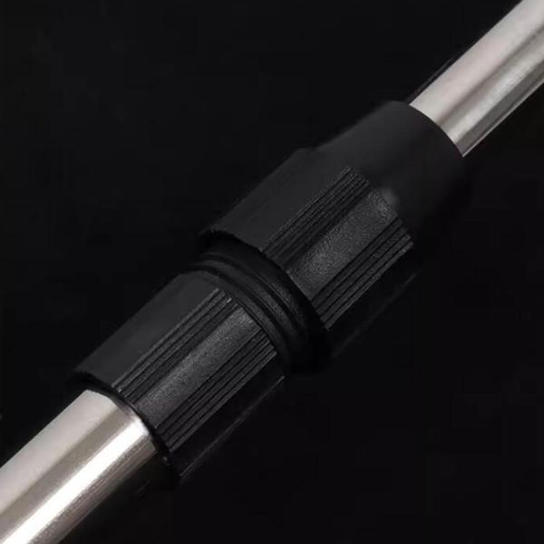 キャンプ用タープポール 4本 ポータブル伸縮式 バックパッキング用 ターポリン キャンプ用 3m