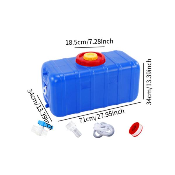 キャンプ用貯水タンク ポータブルウォーターコンテナ 緊急旅行バーベキュー用 75L