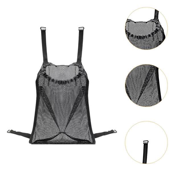 ベビーカーオーガナイザーバッグアクセサリー 丈夫で多用途なプロ仕様のメッシュ収納バッグ ポリエステルネット 屋外ジム 水泳用