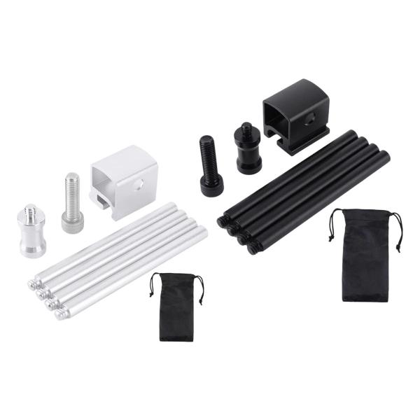 キャンプ用ライトポール 吊り下げライトホルダー ガーデン アウトドア ピクニック シルバー