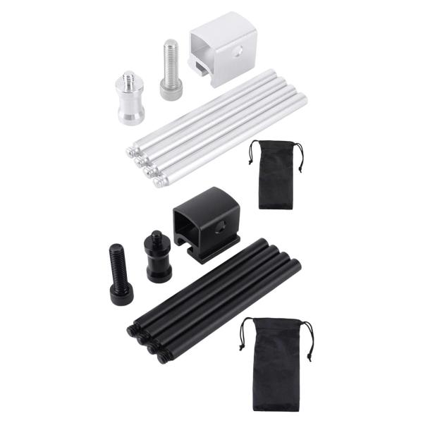 キャンプ用ライトポール 吊り下げライトホルダー ガーデン アウトドア ピクニック シルバー