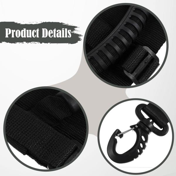 折りたたみ式自転車ストラップ、キャリーストラップ、折りたたみ自転車用、実用的なアクセサリー、調節可能なショルダーベルトキャリーハンドル