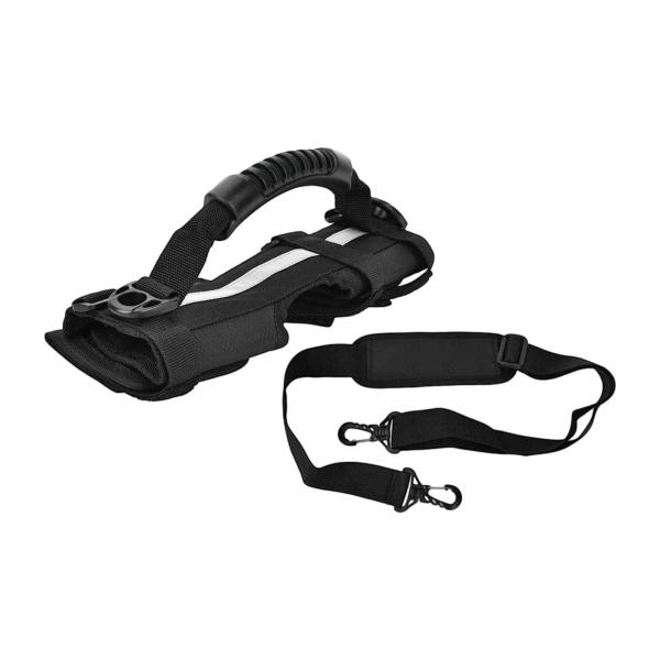 折りたたみ式自転車ストラップ、キャリーストラップ、折りたたみ自転車用、実用的なアクセサリー、調節可能なショルダーベルトキャリーハンドル