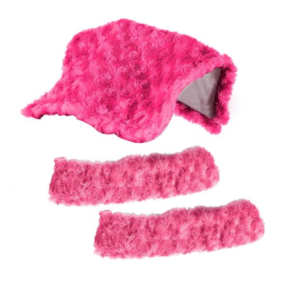 アイススケートブレードカバー 2個セット アイススケートプロテクター トレーニング 練習 スポーツ用 ピンク M