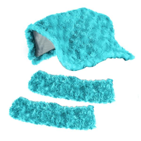 アイススケートブレードカバー 2個セット アイススケートプロテクター トレーニング 練習 スポーツ用 グリーン M