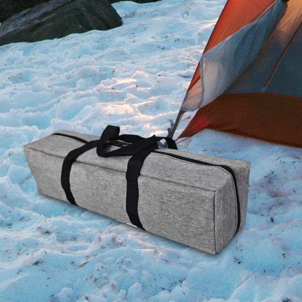 テントポールバッグ スポーツキャンプ用品収納バッグ 傘マット三脚用 60x15x15cm