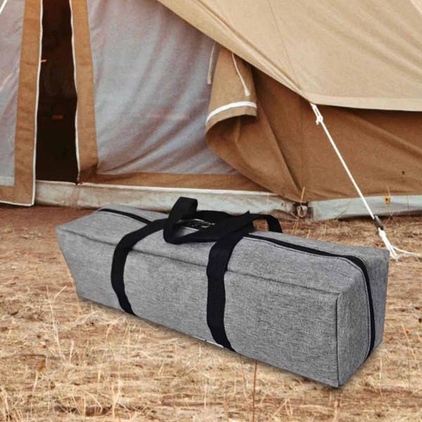 テントポールバッグ スポーツキャンプ用品収納バッグ 傘マット三脚用 60x15x15cm