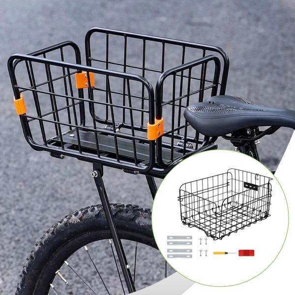 折りたたみ自転車／7ギア／バスケット+キャリア付 66078403_desc_0.jpg