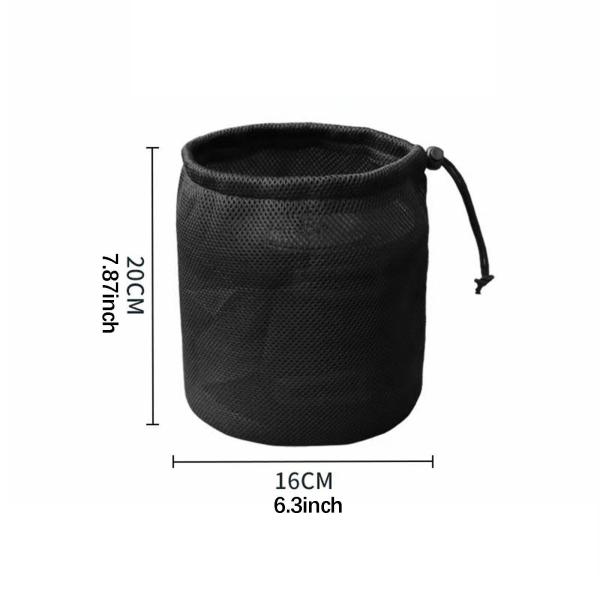 キャンプ用調理器具バッグ 調理器具オーガナイザー プレミアム 実用的 必需品 ポータブル 16cmx16cmx20cm