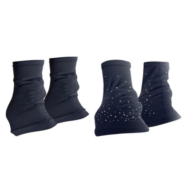 フィギュアスケート用レッグウォーマー 伸縮性 軽量 滑り止め アイススケート用 レディース