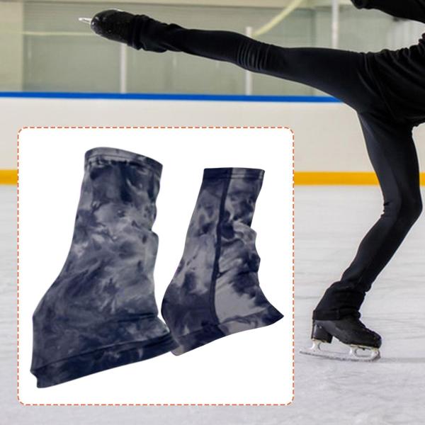 フィギュアスケート レッグウォーマー ブーツの上の装飾 女性用 ダンストレーニング ラインストーンなし M