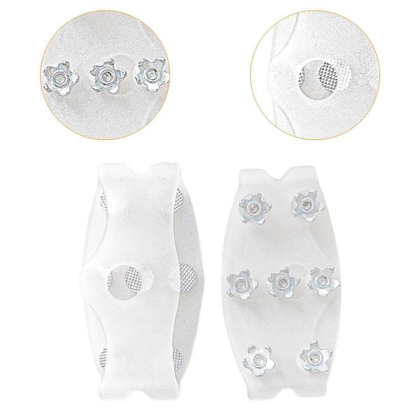 アウトドア用アイスクリート ウォーキング用トラクションクリート キャンプ ウォーキング 登山用 クリアクロー