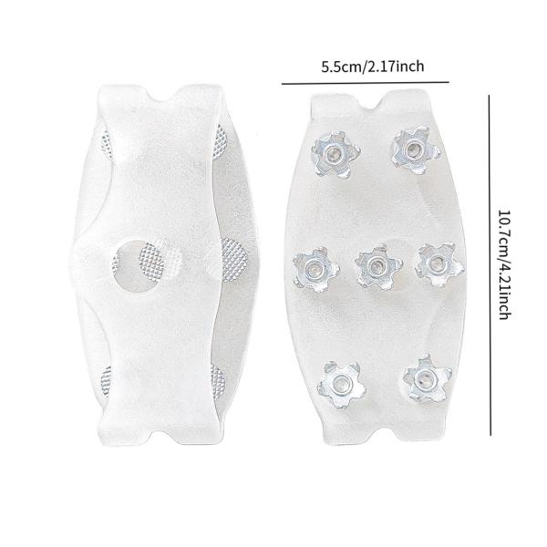 アウトドア用アイスクリート ウォーキング用トラクションクリート キャンプ ウォーキング 登山用 クリアクロー