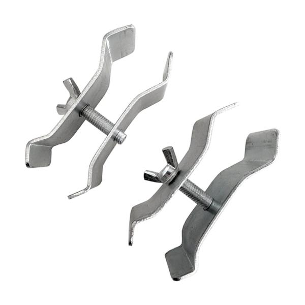 2 個入り カート用傘クランプ、固定クリップ、日よけアタッチメント、キャンプ用傘マウントクランプ、パラソルホルダー（ワゴンカートデッキ）