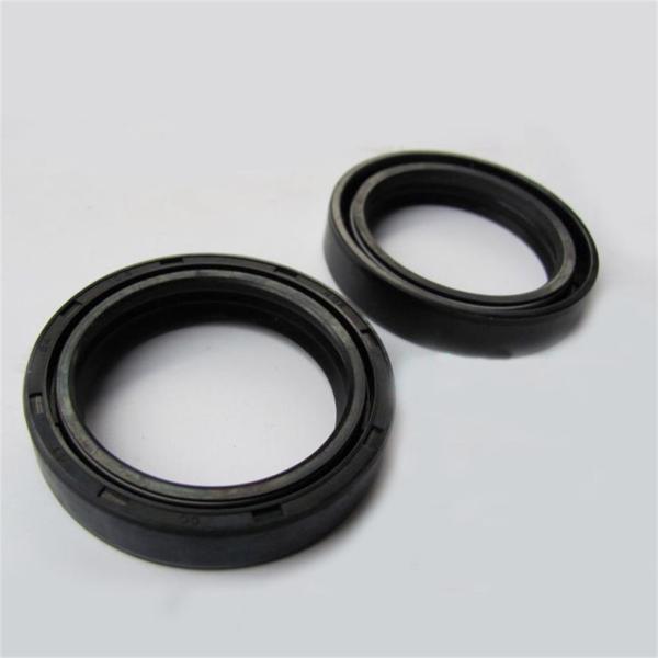 オートバイ 1対 フロントショックオイルシール ホンダCA250用 46x33x10.8mm 耐久性 黒