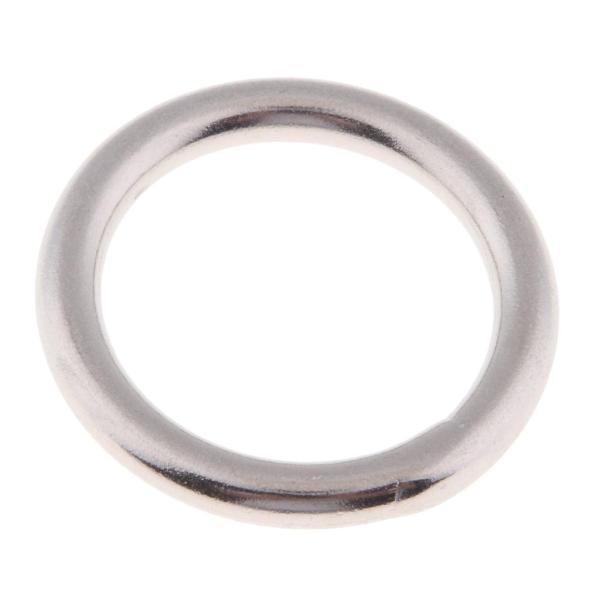 ボート用マリンラウンドOリングリギング316グレードステンレススチール5mm x 30