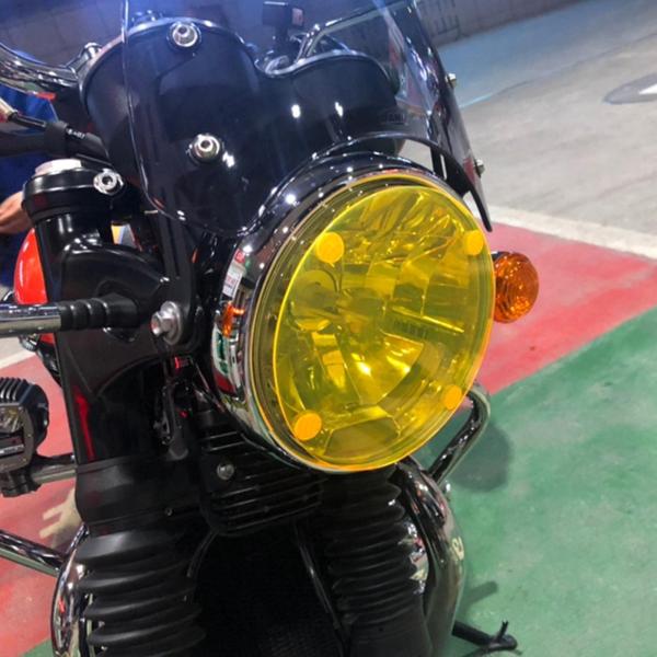 BMW R nineT13-17レーサー16-17スモーク用モーターサイクルヴィンテージヘッドライトレンズフィルター