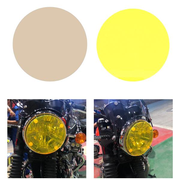 BMW R nineT13-17レーサー16-17スモーク用モーターサイクルヴィンテージヘッドライトレンズフィルター