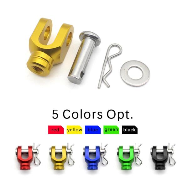 ヤマハYz125レッド用モーターサイクルリアブレーキクレビスCNCアルミニウム交換