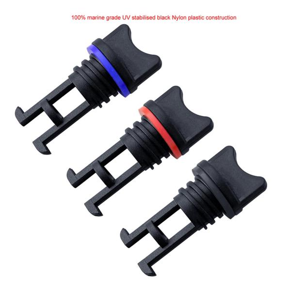 19mmマリンボートドレン栓栓カヌーブラックシール用標準ねじ