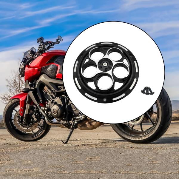 Vespa Sprint Primavera 15013-20ブラック用エンジンファンカバーガード保護フィット