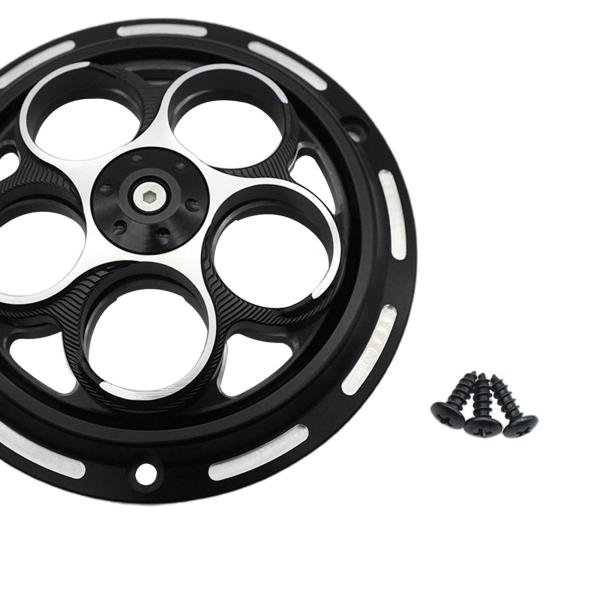 Vespa Sprint Primavera 15013-20ブラック用エンジンファンカバーガード保護フィット