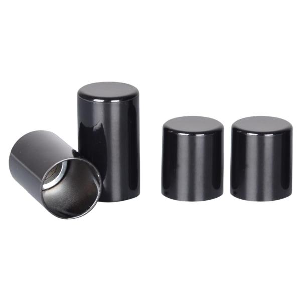 4Pcsドッキングハードウェアカバー/ハーレーストリートグライドブラック用