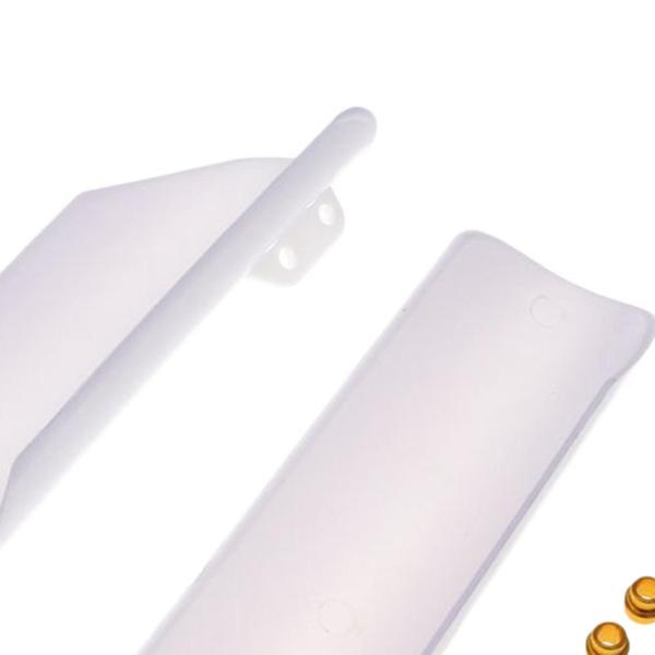 140cc160ccピットバイクPb1158ホワイト用2xモーターサイクルピットバイクフロントフォークガード