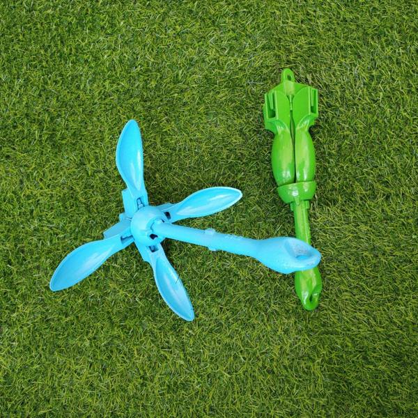 カヌーヨットグリーンに適したユニバーサル折りたたみ式鉤縄釣り道具