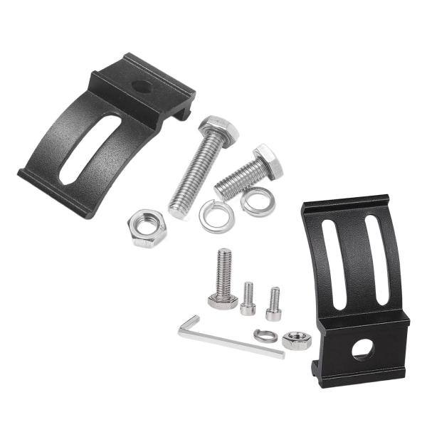 ATVSUVトラックBに適合するユニバーサルLEDライトバーブラケットクランプランプスタンド