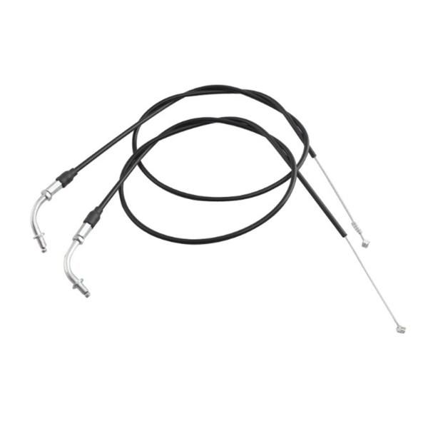 ハーレーXL883XL1200x482002-14に適合する2xモーターサイクルスロットルケーブルワイヤー , 150CM