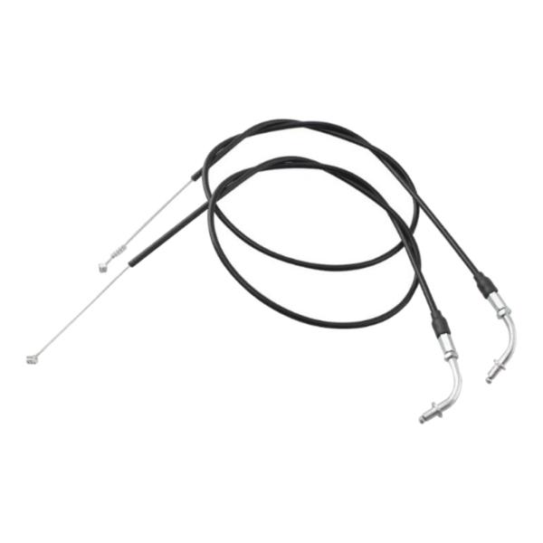 ハーレーXL883XL1200x482002-14に適合する2xモーターサイクルスロットルケーブルワイヤー , 150CM