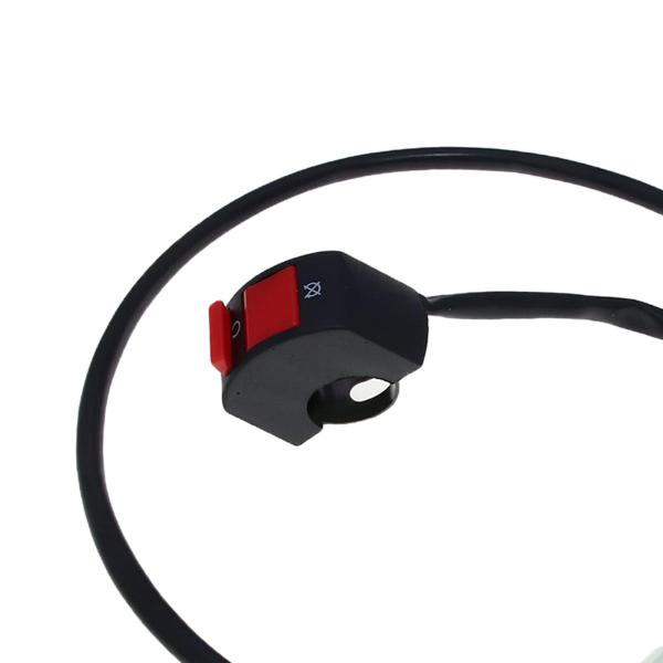 バイクハンドルバーフォグライトスタートスイッチ22mmイージーコントロールスタイルB