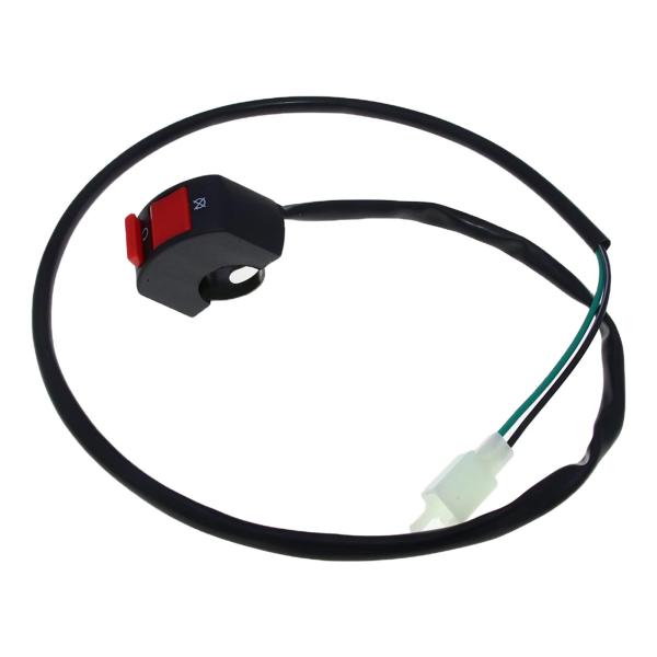 バイクハンドルバーフォグライトスタートスイッチ22mmイージーコントロールスタイルB