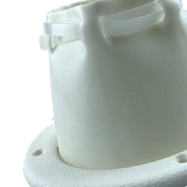 マリンケーブルブーツ 電線整理 ケーブルタイケーブルプロテクター付き マリンカヤック用 , 白い