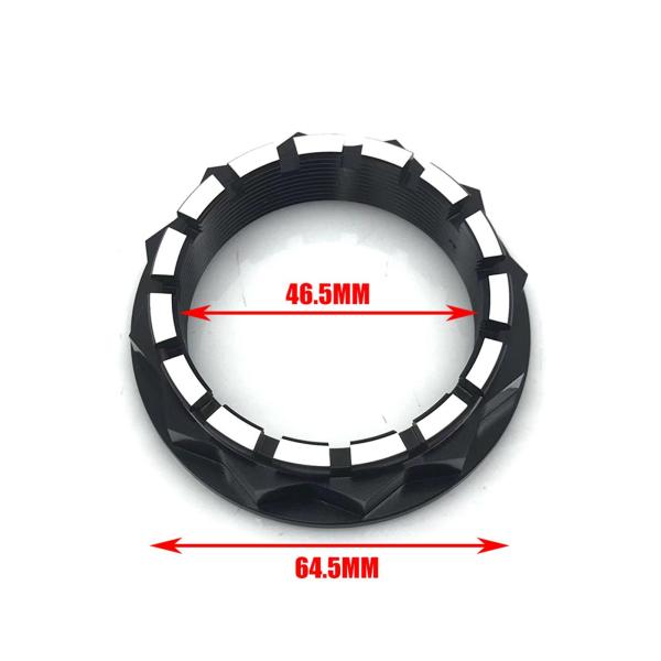 オートバイの後輪車軸ナット  Superbike 1098 1198 1199 赤