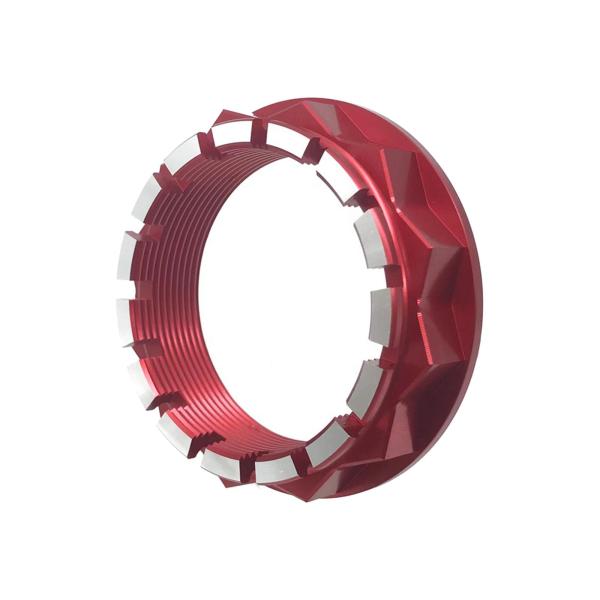 オートバイの後輪車軸ナット  Superbike 1098 1198 1199 赤