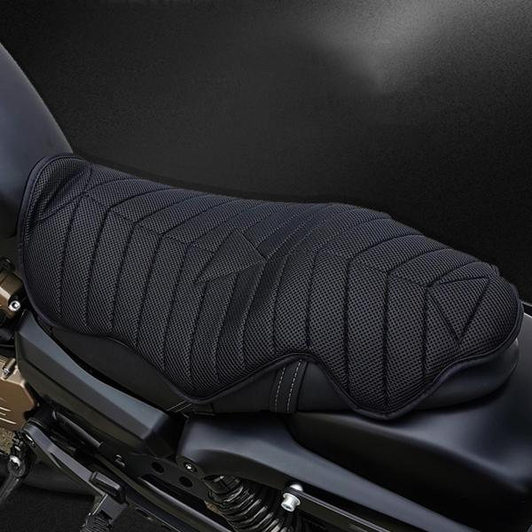 バイクツーリング用ダブルシートクッション中空