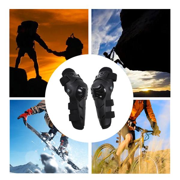 オートバイ膝すねガード保護膝ガードパッドスキースポーツ用